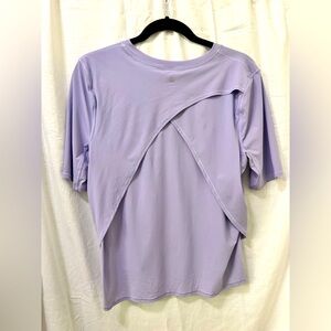 Lululemon UV Protection Fold-over running tshirt